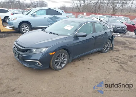 2019 Honda Civic Ex z USA, uszkodzony, nr VIN 19XFC1F37KE212218